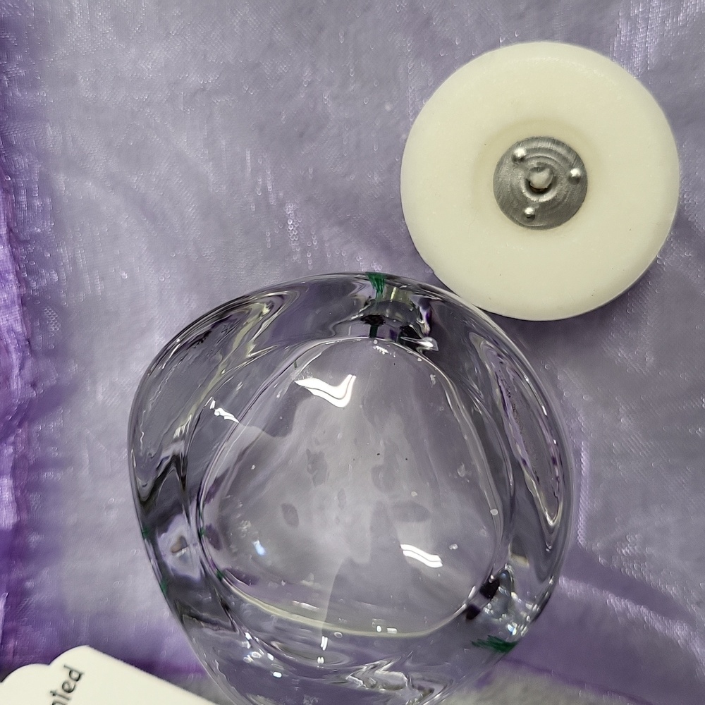 NWT Votive Candle, Holder, and Drawsting Bag ~ Unscented - Picture 6 of 9